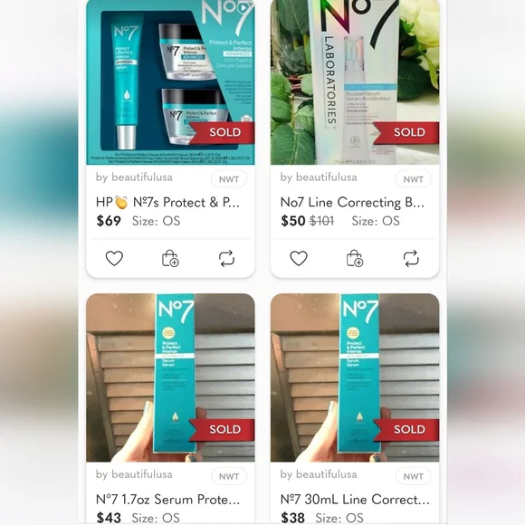 No7 Protect Perfect INTENSE Advanced Anti-aging Skincare For Fine Lines Wrinkles